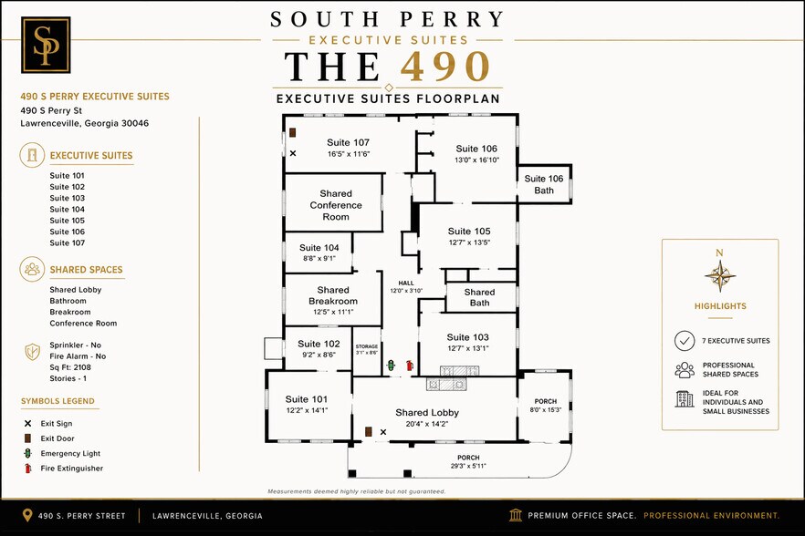 More Photos Of 490 S Perry St, Lawrenceville Coworking Space
