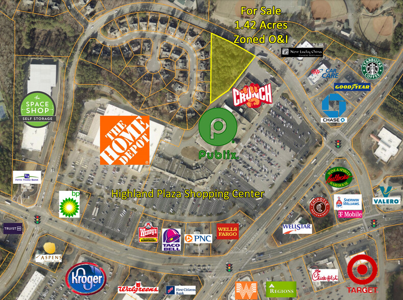 Primary Photo Of 0 Gordy Pky, Marietta Land For Sale