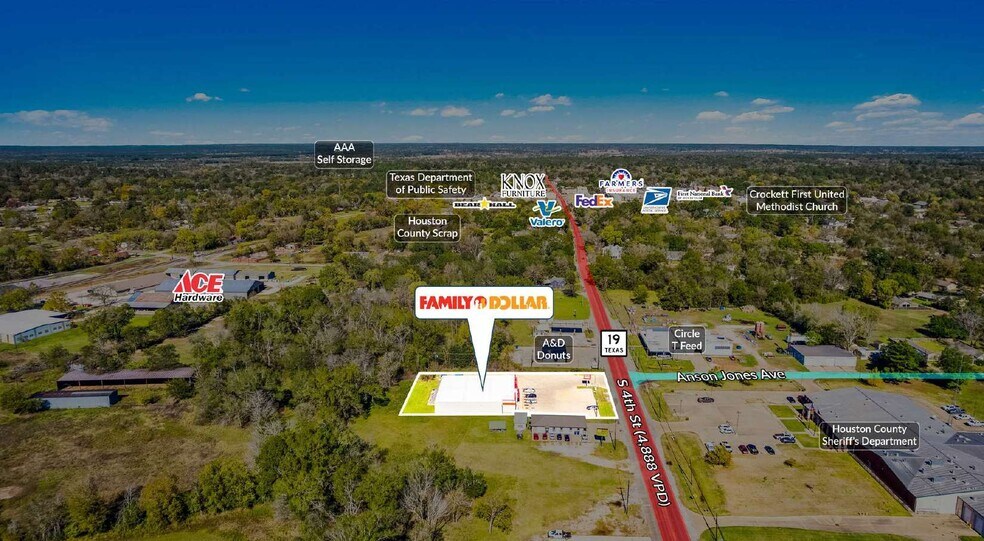 More Photos Of 703 S 4th St, Crockett Storefront For Sale