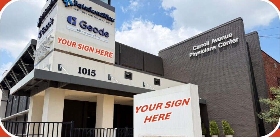 More Photos Of 1015 N Carroll Ave, Dallas Medical For Lease