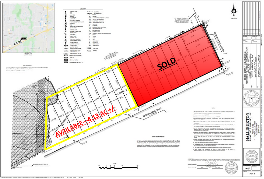 More Photos Of Madison Blvd and Research Blvd, Madison Land For Sale