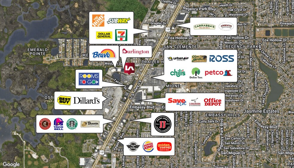More Photos Of 6401 Tacoma Dr, Port Richey Department Store For Lease