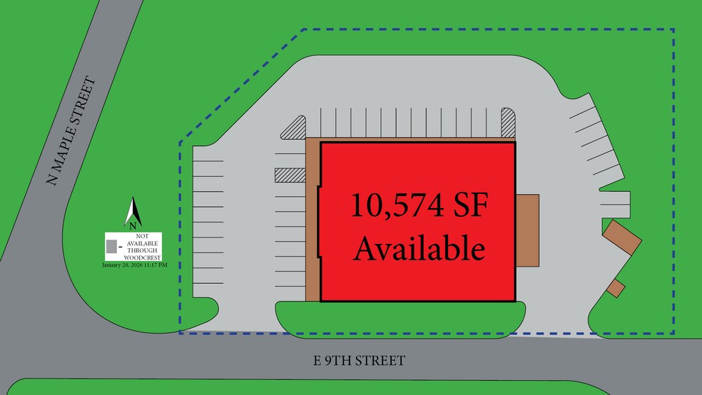 More Photos Of 309 E 9th St, Peabody Storefront For Lease