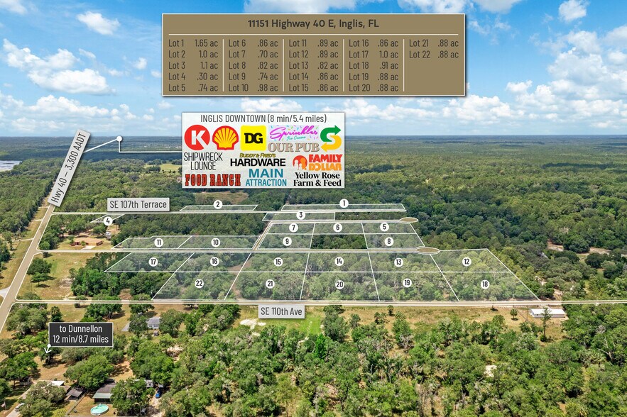 More Photos Of 11151 Highway 40 E, Inglis Land For Sale