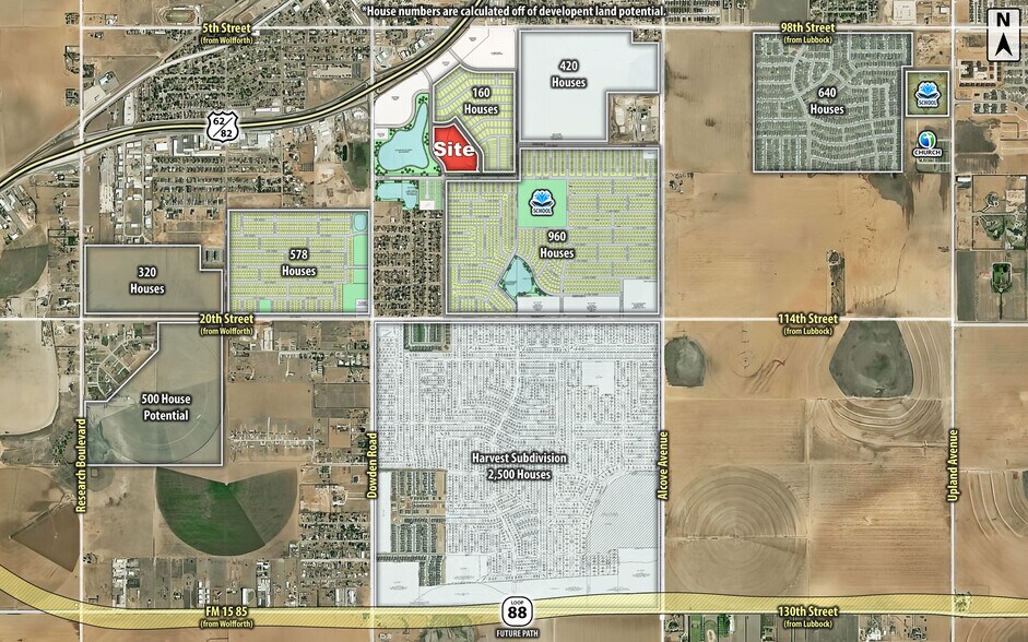 Marsha Sharp Dowden Rd., Wolfforth, TX 79382 Land For Sale