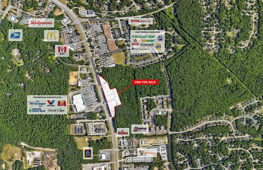 More Photos Of 10621 Ironbridge Rd, Chester Land For Sale