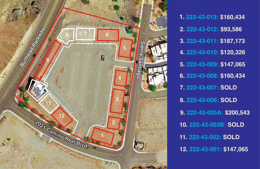 More Photos Of 2021 Camino Real Blvd, Bullhead City Land For Sale
