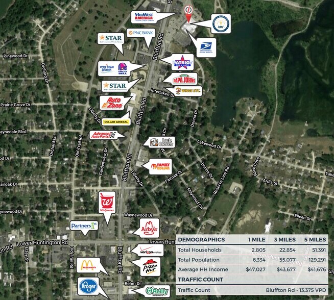 More Photos Of 6001 Bluffton Rd, Fort Wayne Unknown For Lease