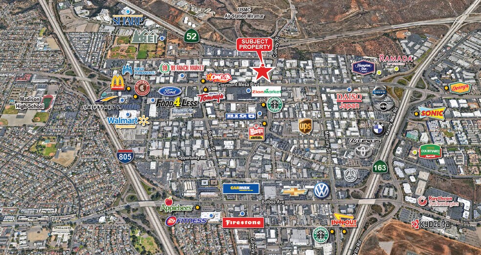 More Photos Of 7777 Convoy Ct, San Diego Land For Lease