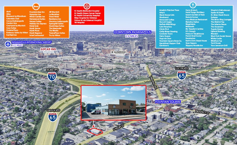 More Photos Of 1354 S Shelby St, Indianapolis Storefront Retail Residential For Sale