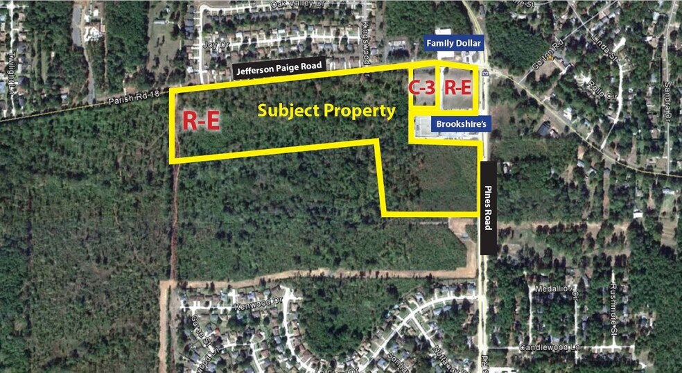 Primary Photo Of Jefferson Paige Rd, Shreveport Land For Sale