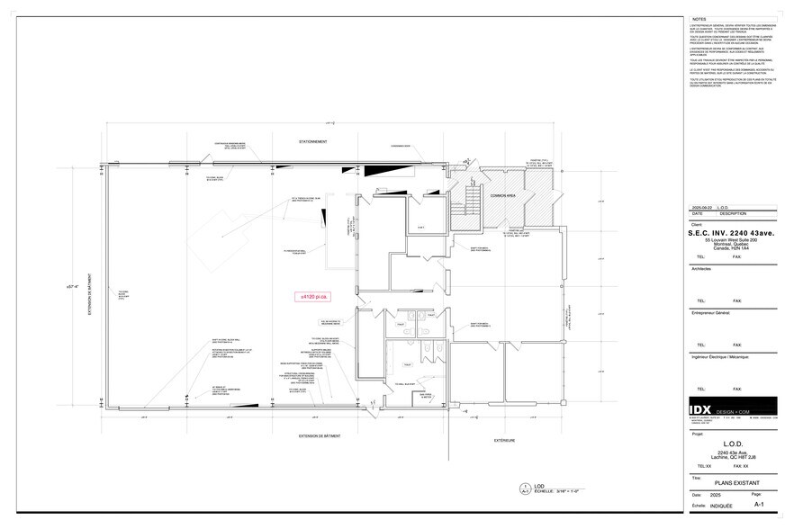 More Photos Of 2240 Av 43e, Montréal Warehouse For Lease