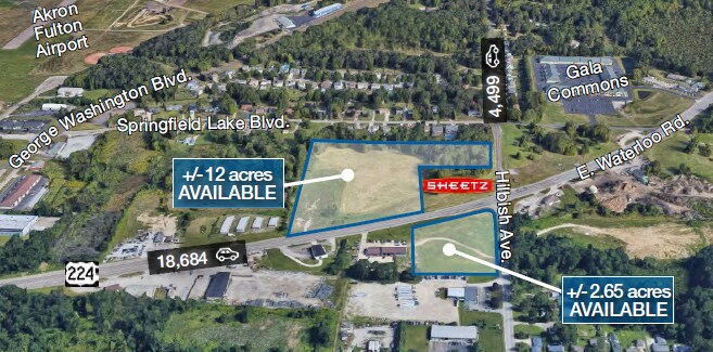 Primary Photo Of 2011 E Waterloo Rd, Akron Land For Sale