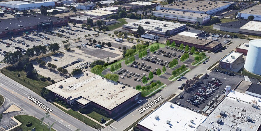 More Photos Of 6401 Oakton St, Morton Grove Warehouse For Lease