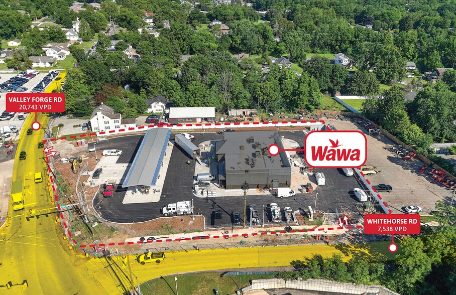 Primary Photo Of 799 Valley Forge Rd, Phoenixville Service Station For Sale