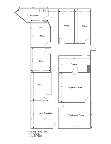 More Photos Of 4545 Fuller Dr, Irving Office Residential For Lease