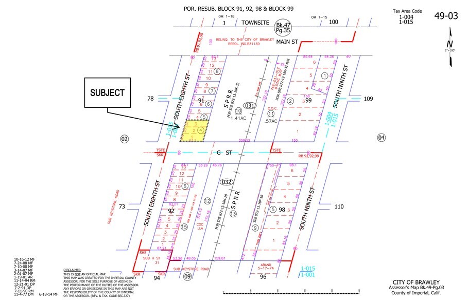 More Photos Of 138 S 8th St, Brawley Storefront Retail Office For Sale