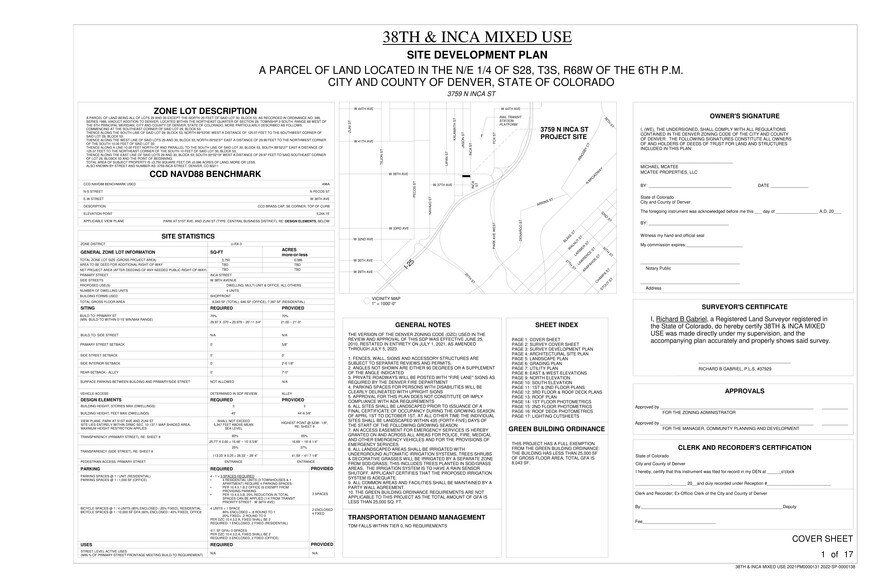 More Photos Of 3759 Inca St, Denver Land For Sale