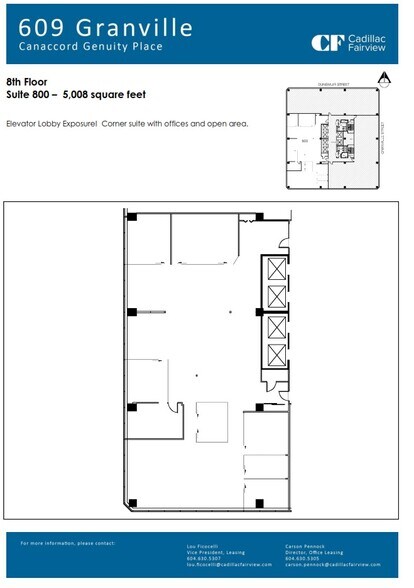 More Photos Of 609 Granville St, Vancouver Office For Lease