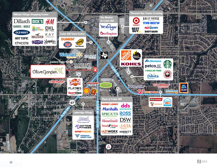 More Photos Of 311 N Clark Rd, Cedar Hill Restaurant For Sale