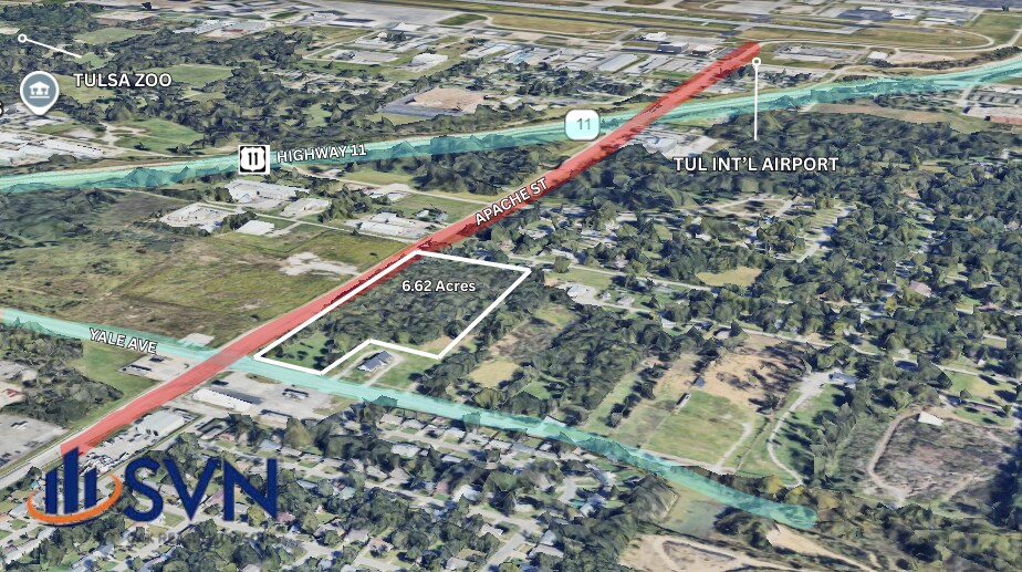 Primary Photo Of N Yale ave @ E Apache, Tulsa Land For Sale