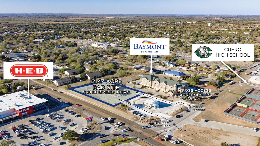 More Photos Of E Broadway St @ Park heights dr., Cuero Land For Sale