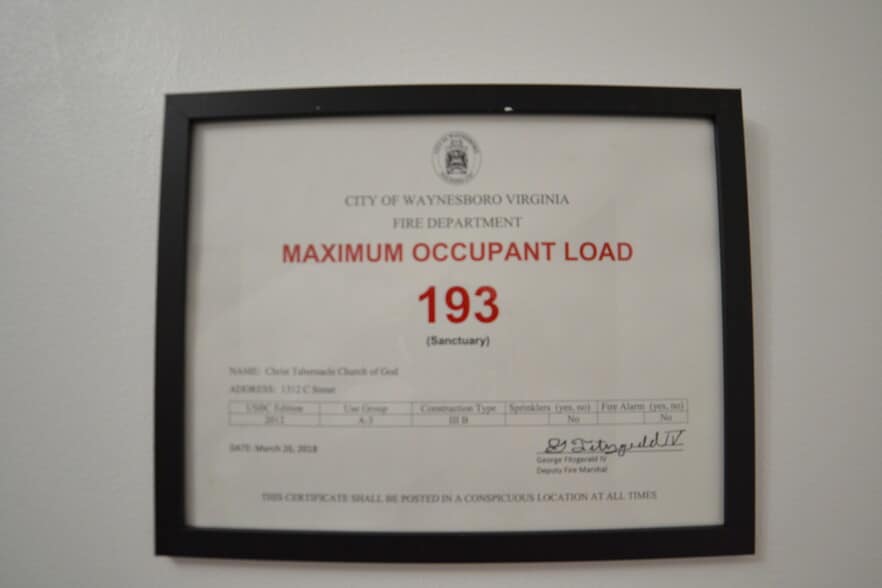 More Photos Of 1312 C St, Waynesboro Religious Facility For Sale