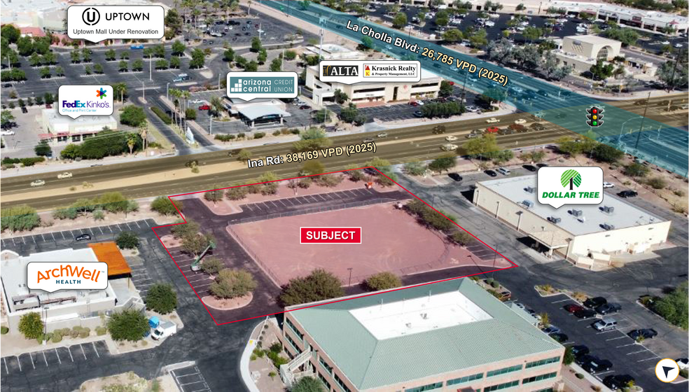 More Photos Of 2225 W Ina Rd, Tucson Land For Lease