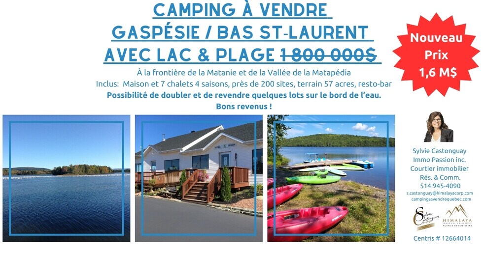 More Photos Of 300-302 Rt 297 S, Saint-Damase-De-Matapédia Land For Sale