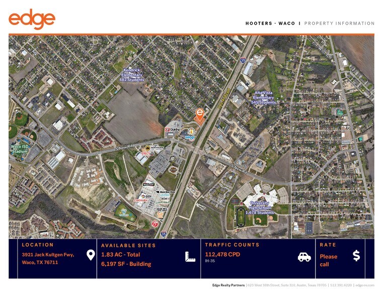 More Photos Of 3921 Jack Kultgen Fwy, Waco Restaurant For Sale