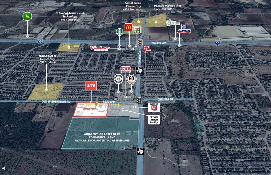 Primary Photo Of Old Wiederstein Rd, Cibolo Land For Sale