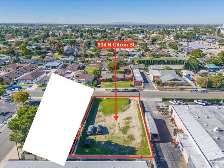 More Photos Of 934 N Citron St, Anaheim Land For Sale