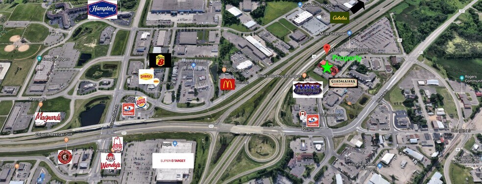 More Photos Of 21308 John Milless Dr, Rogers Office For Lease