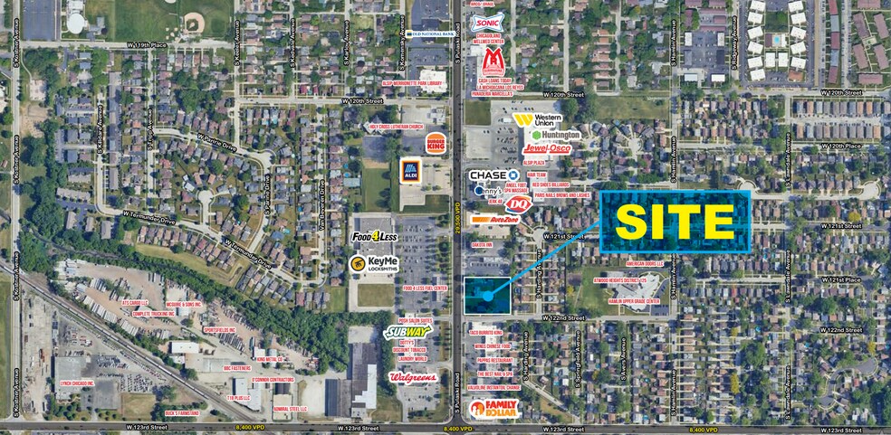 More Photos Of 12159 S Pulaski Rd, Alsip Land For Lease