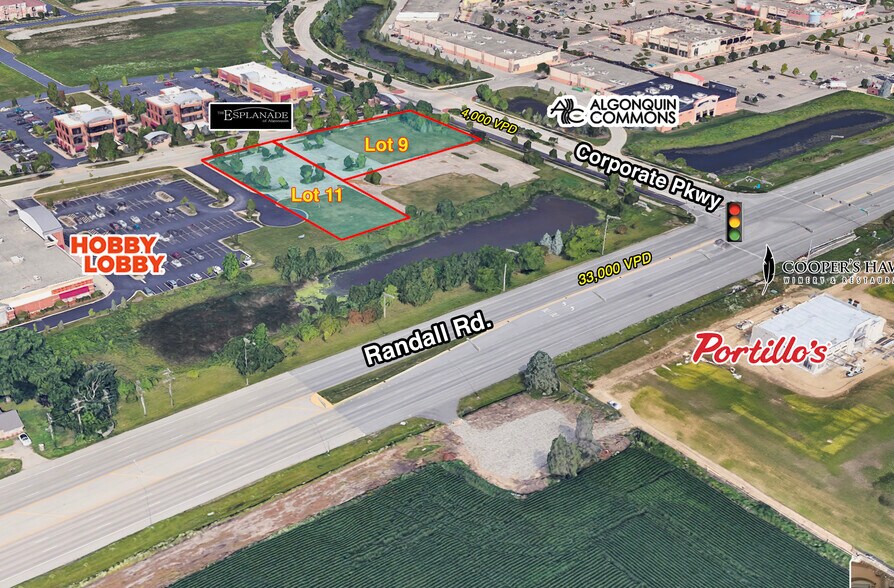 More Photos Of 2310 Randall - SWC Randall & Corporate Pkwy rd, Algonquin Land For Lease