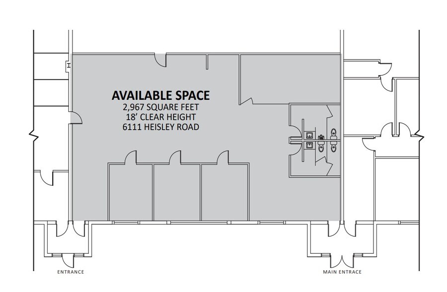More Photos Of 6111 Heisley Rd, Mentor Flex For Lease