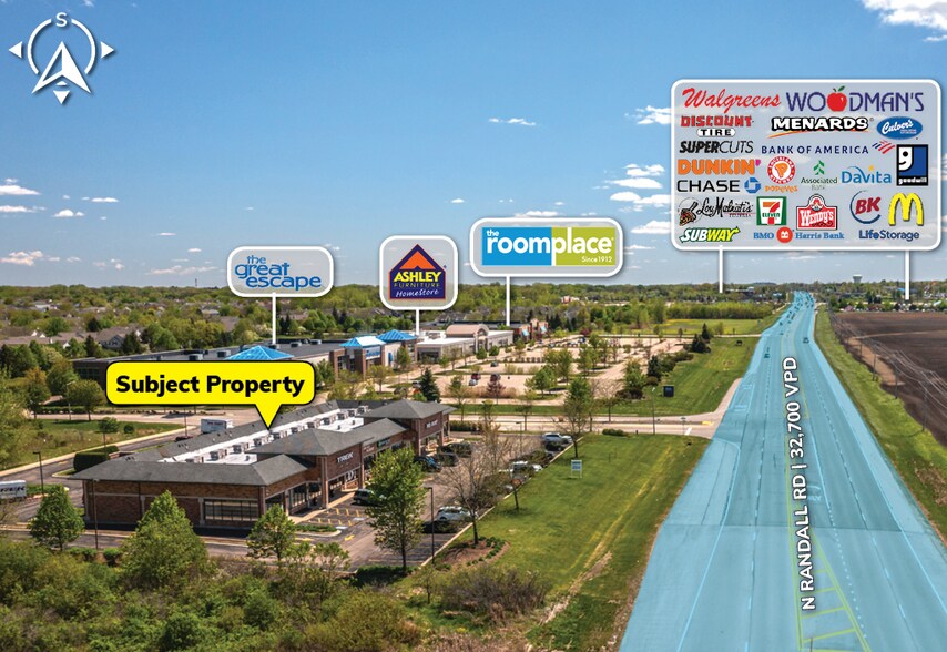 More Photos Of 2375-2399 S Randall Rd, Algonquin Freestanding For Lease