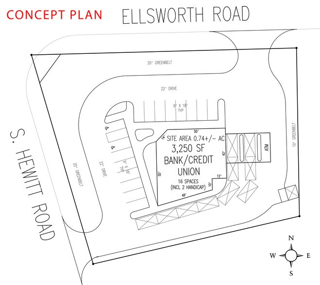 More Photos Of SEC of S Hewitt & Ellsworth Rd, Ypsilanti Land For Sale