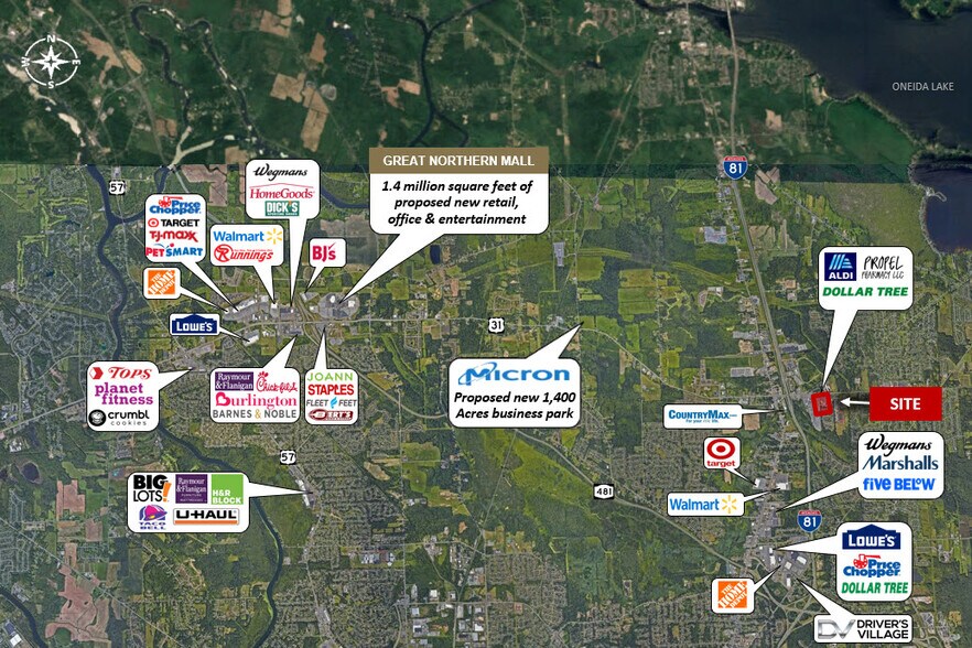 More Photos Of 5962-5964 State Route 31, Cicero Supermarket For Lease