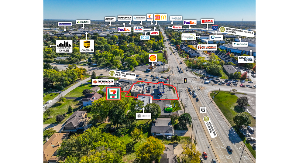 More Photos Of 1740 W Army Trail Rd, Addison Convenience Store For Sale