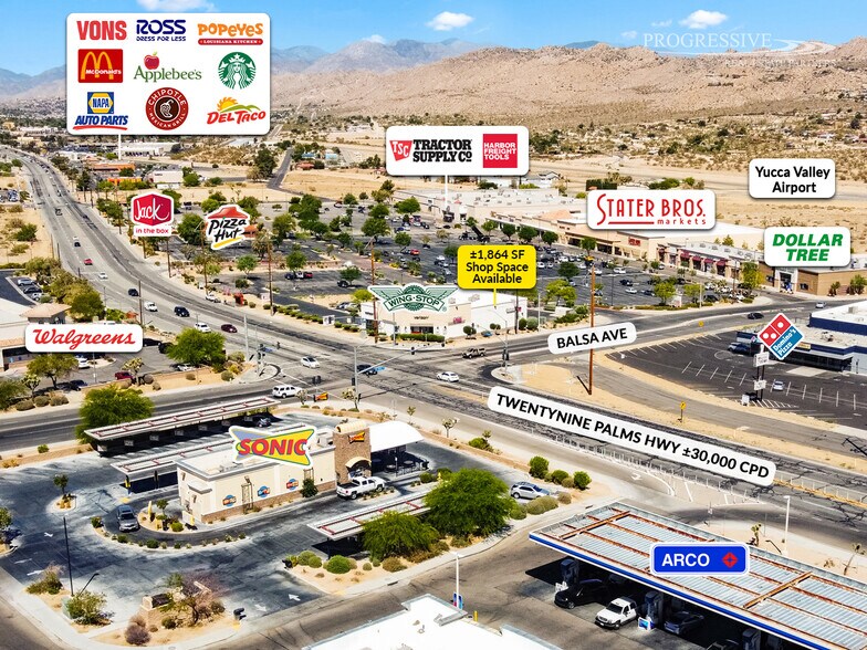 Primary Photo Of 58132 Twentynine Palms Hwy, Yucca Valley Freestanding For Lease