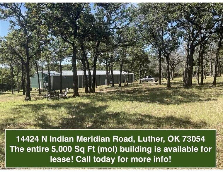More Photos Of 14424 Indian Meridian Rd, Luther Industrial For Lease