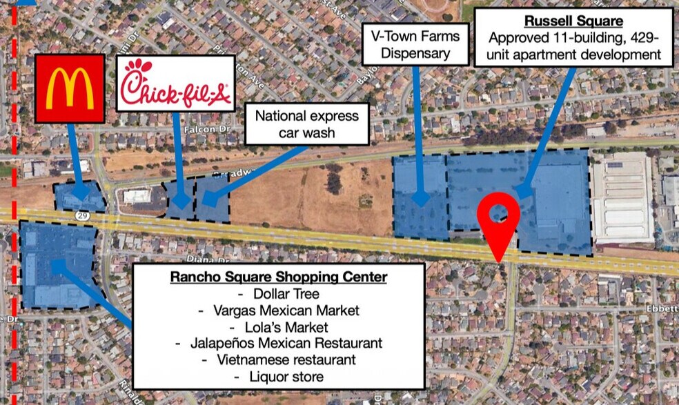 More Photos Of 5182 Sonoma Blvd, Vallejo Storefront For Lease