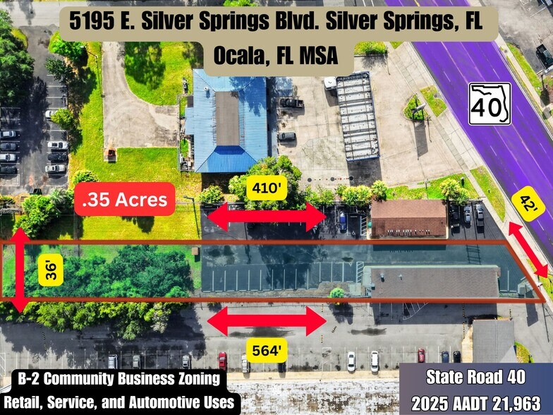 More Photos Of 5195 E Silver Springs Blvd, Silver Springs Freestanding For Sale
