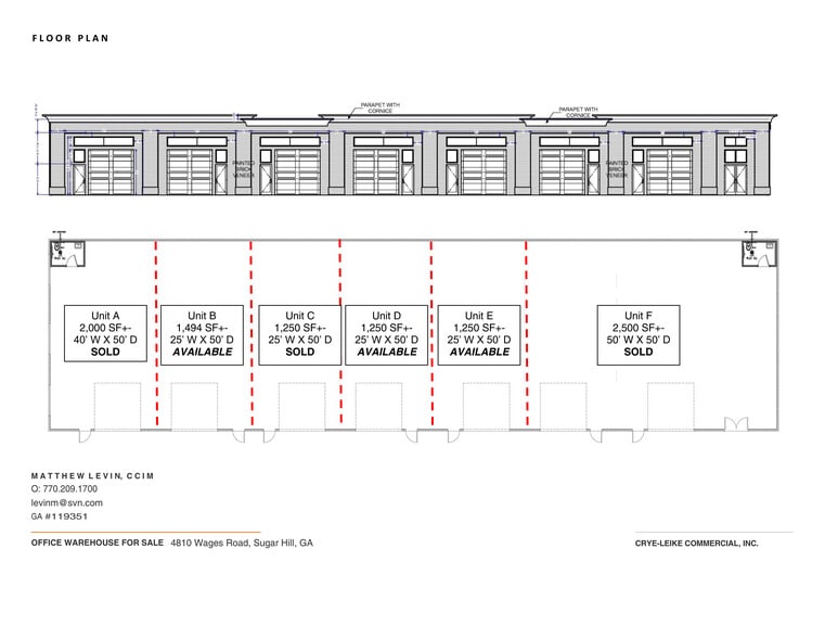 More Photos Of 4810 Wages Way, Sugar Hill Warehouse For Sale