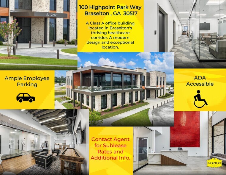 More Photos Of 100 Highpoint Park Way, Braselton Office For Lease