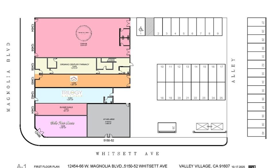 More Photos Of 12454 Magnolia Blvd, Valley Village General Retail For Lease