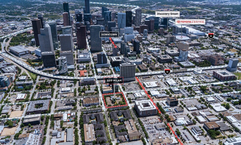 More Photos Of 2217 Milam St, Houston Land For Sale