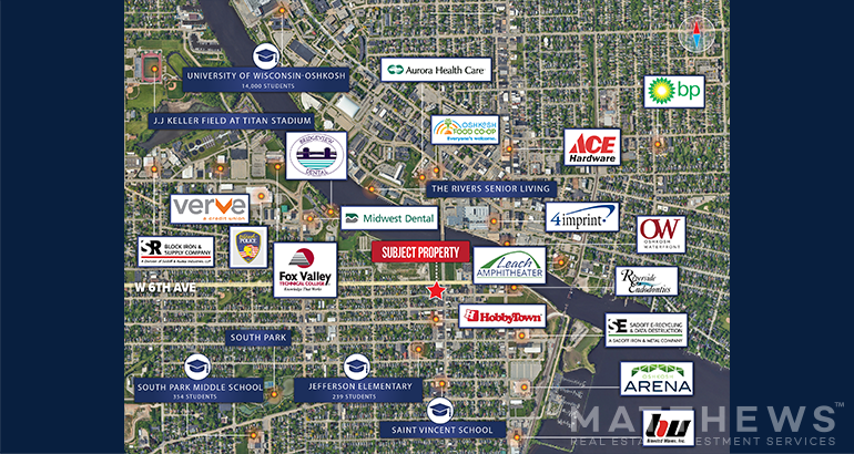 More Photos Of 601 Oregon St, Oshkosh Office For Lease