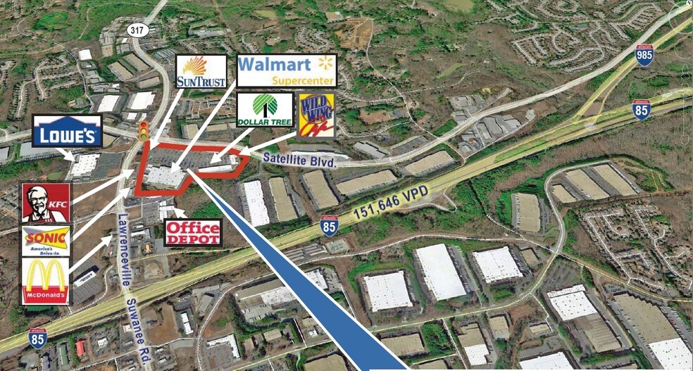 More Photos Of 3255 Lawrenceville Suwanee Rd, Suwanee Storefront For Lease